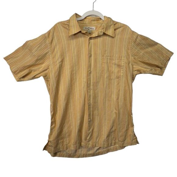 Tommy Bahama large Button Down Shirt 100 percent cotton - Picture 3 of 14